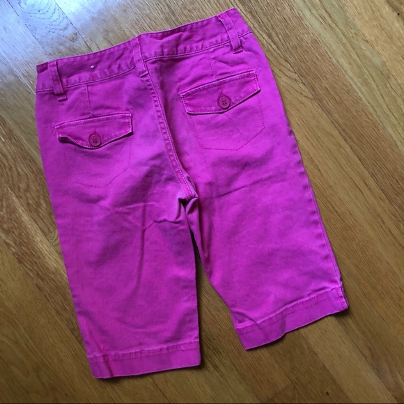 Girls Bongo Capri fuchsia short - Picture 4 of 4